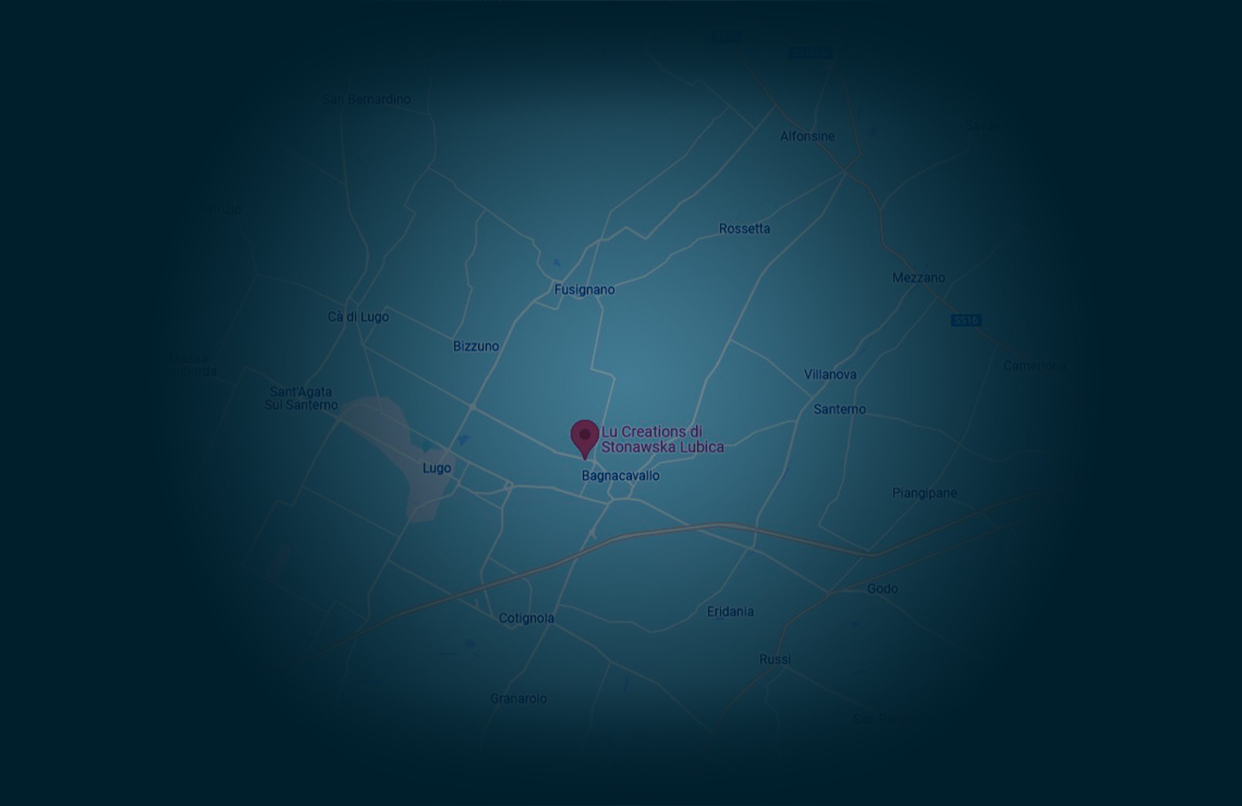 mappa google maps footer lu creations